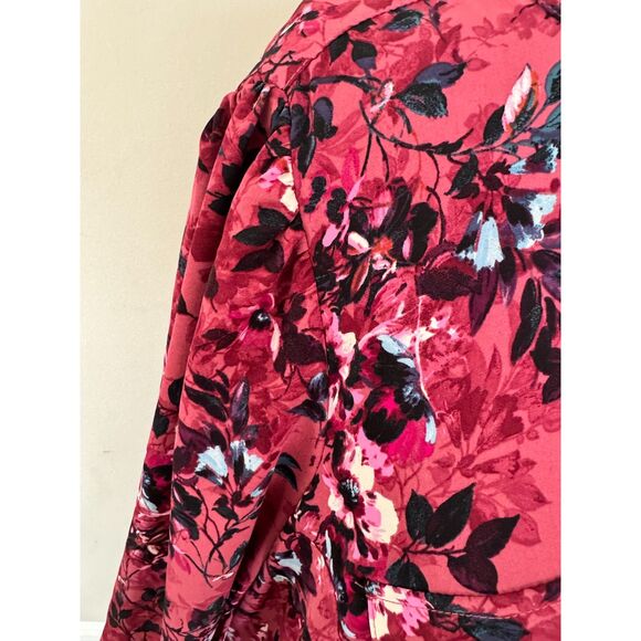 Torrid 1X Mini Studio Crepe de Chine Shirt Dress Black Plus Size Chic Work 1X - Picture 4 of 5